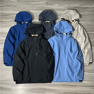 秋季 防风防水透气 户外脱卸连帽冲锋衣运动休闲夹克 尾货 外贸男装