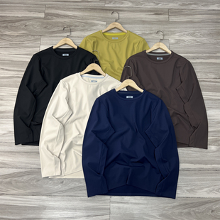 速干T恤 户外加绒打底层长袖 lulu平替 动态保暖无痕压胶3D立裁男士