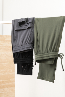 弹力泡泡纱 速干透气冰丝裤 男士 休闲运动直筒长裤 夏季 清凉裸感王