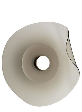 05445北欧后现代简约卧室客厅背景墙装饰设计师圆形床头极简壁灯