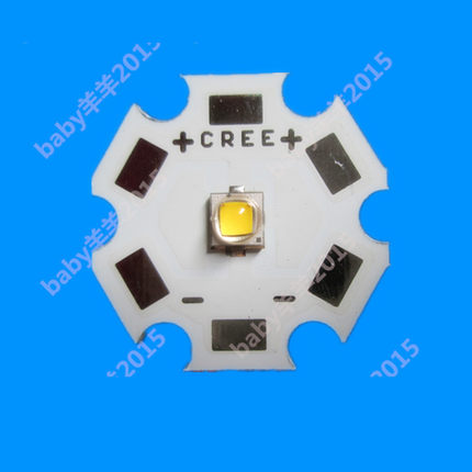 原装正品CREE XPG2 R5白光暖黄5W大功率LED手电筒灯珠灯泡