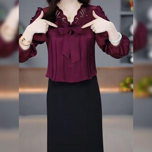 连衣裙2026新款女春秋今年流行十三行爆款气质妈妈高级感包臀裙子