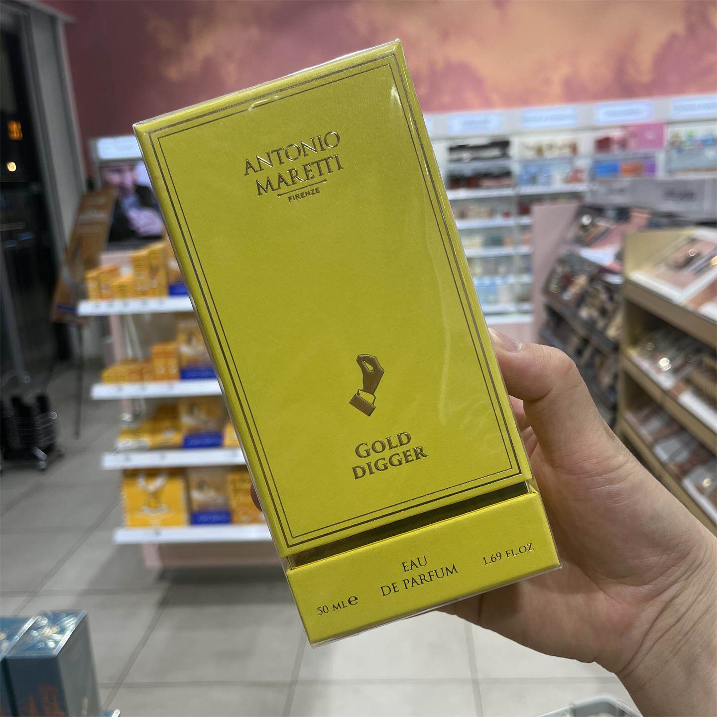 ANTONIO MARETTI安东尼奥马雷蒂香水50ml淡香水GOLD DIGGER - 实物图