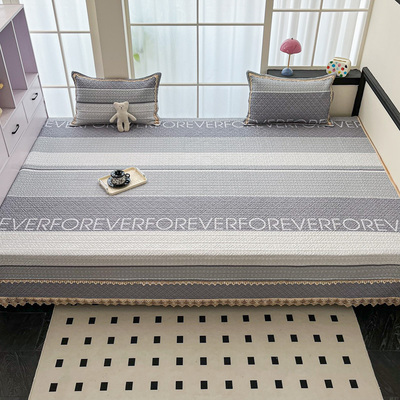 高端纯棉A类榻榻米床盖防滑设计