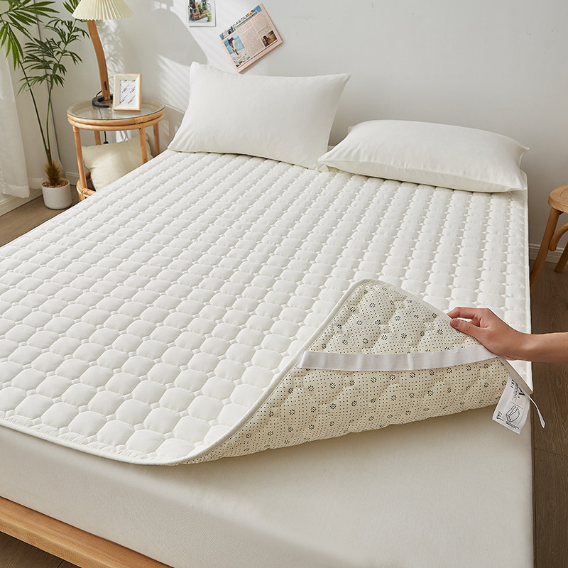 A类纯棉床垫家用全棉防滑夹棉床褥 学生宿舍纯棉床垫可机洗