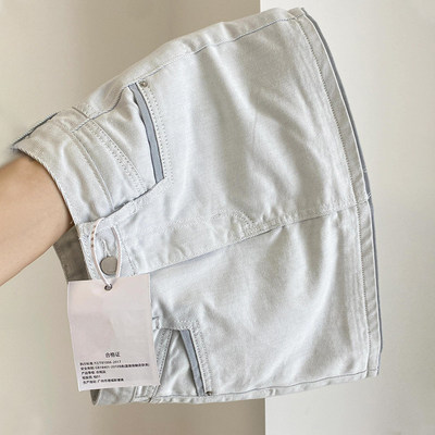 高腰牛仔短裙女2025新款