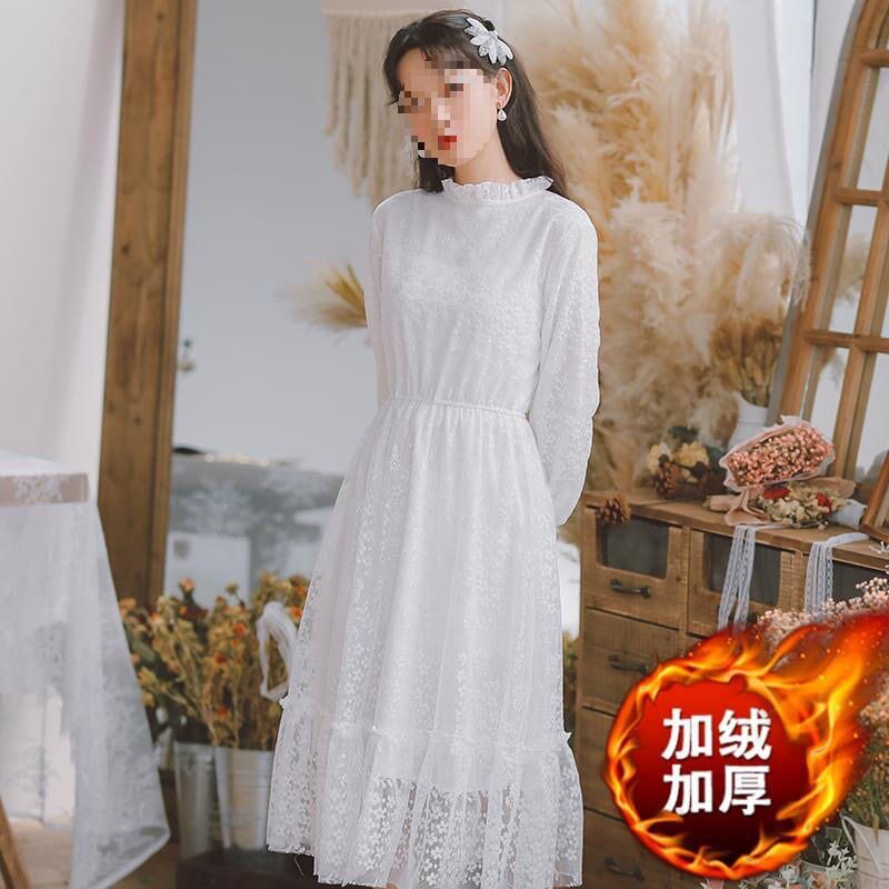 两三事白色内搭洋装2025