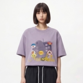 ISSUANCE 爱吃西瓜 美式 TRAVEL 趣味字母印花宽松休闲短袖 T恤男女