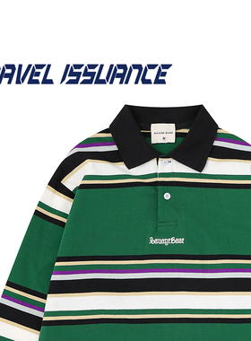 TRAVEL ISSUANCE YR1372 Retro checkered polo shirt
