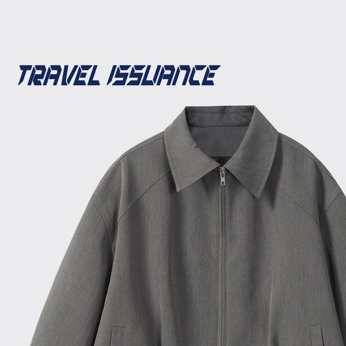 简约痞帅宽松工装夹克外套男女