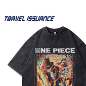 From T恤BF 街头复古卡通动漫字母印花宽松男女短袖 Mars 多多喜欢