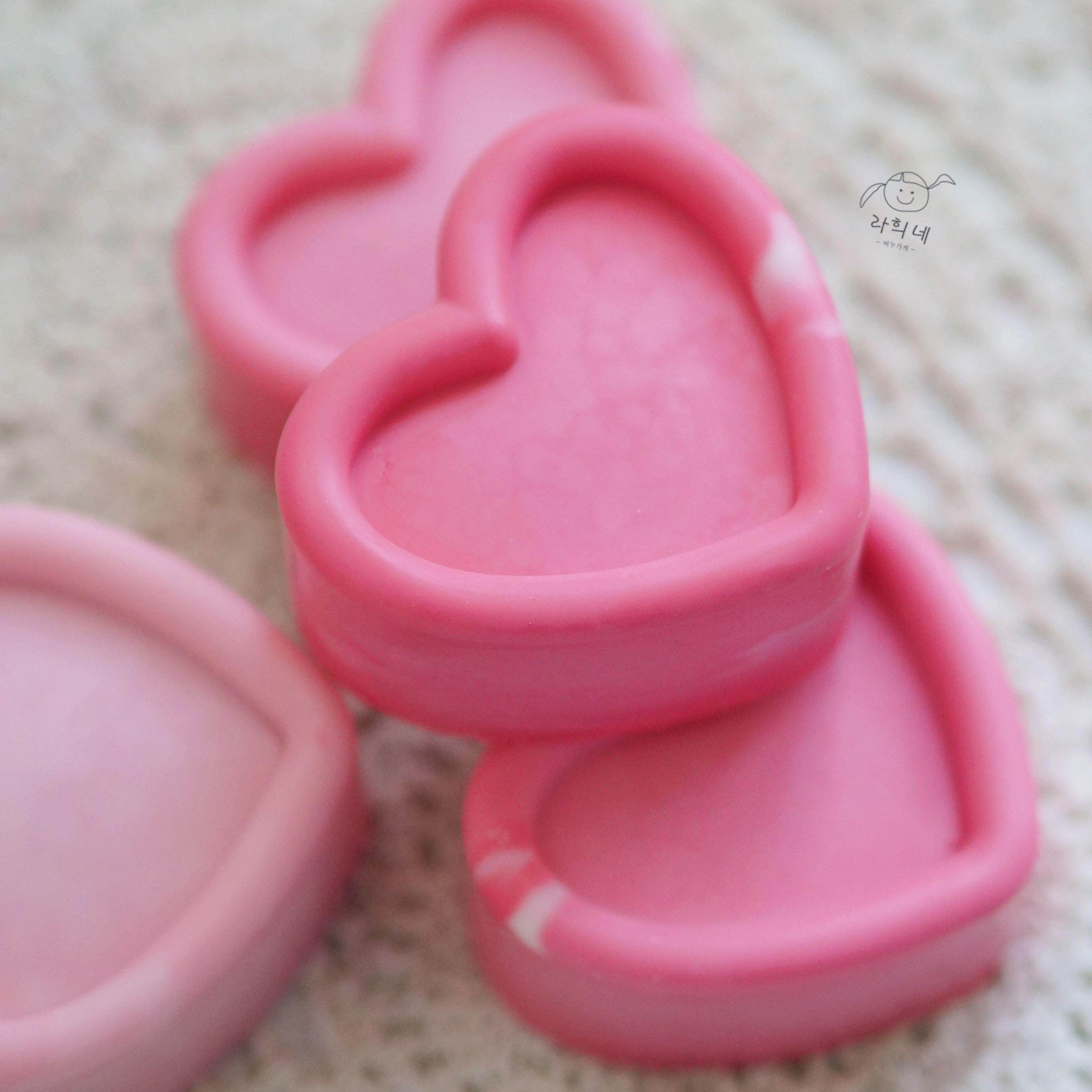 6连 爱心模具 手工皂 硅胶 模具 烘焙用具 甜品模具