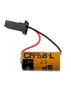 全新FUJI富士CR2/38.L原装PLC3v锂电池FDK CR2/38.L带黑色头
