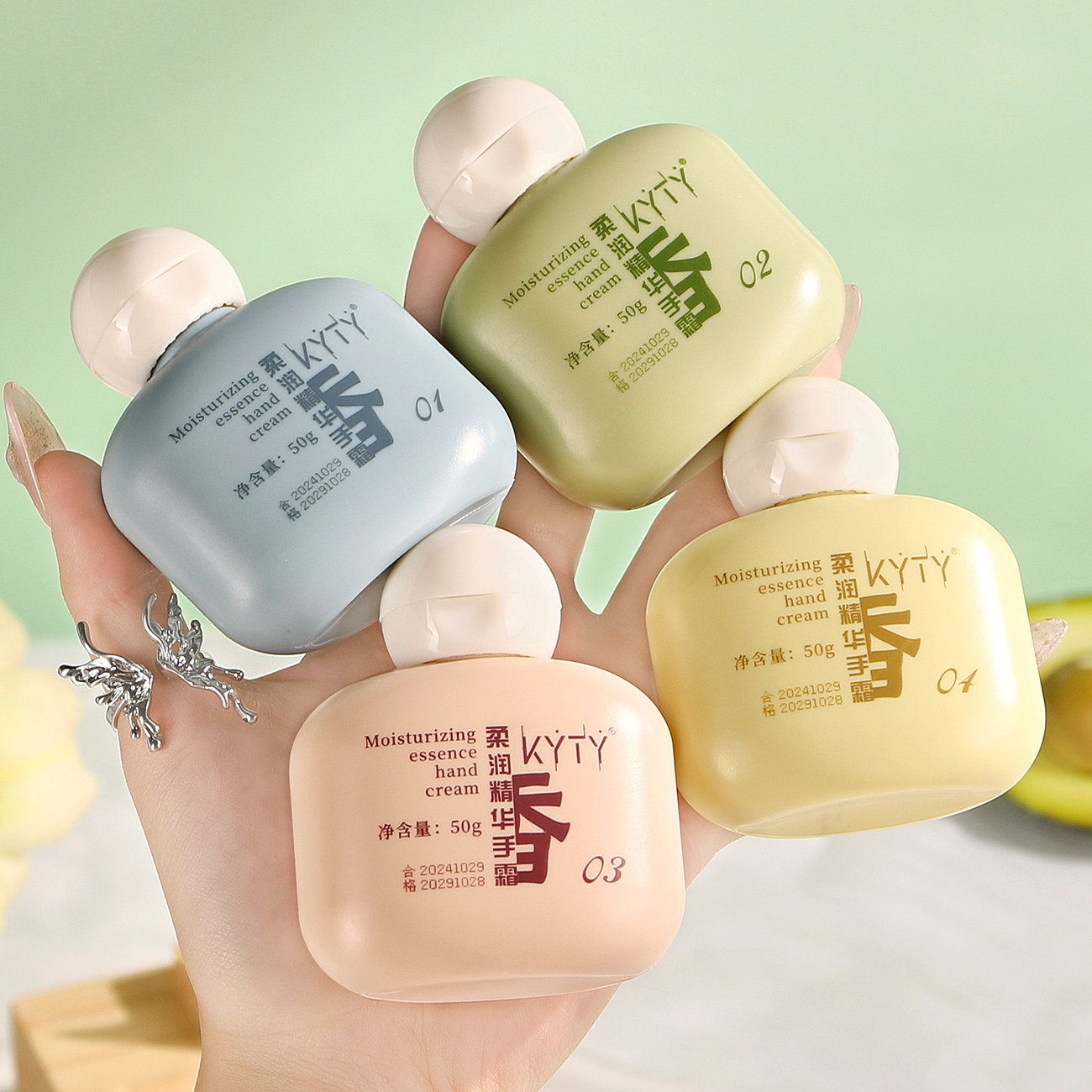 小胖墩香氛护手霜男女秋冬季滋润补水防手裂粗糙保湿小支便携装