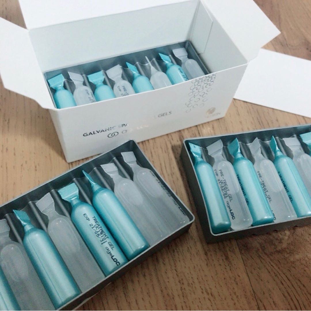 韩国如新nuskin 净化舒活凝露 面脸小蓝白胶 12对增量官网正品