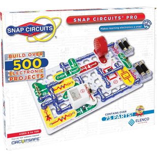 组装建构电路工程项目太阳能实验STEM科学玩具正版 Snap Circuits