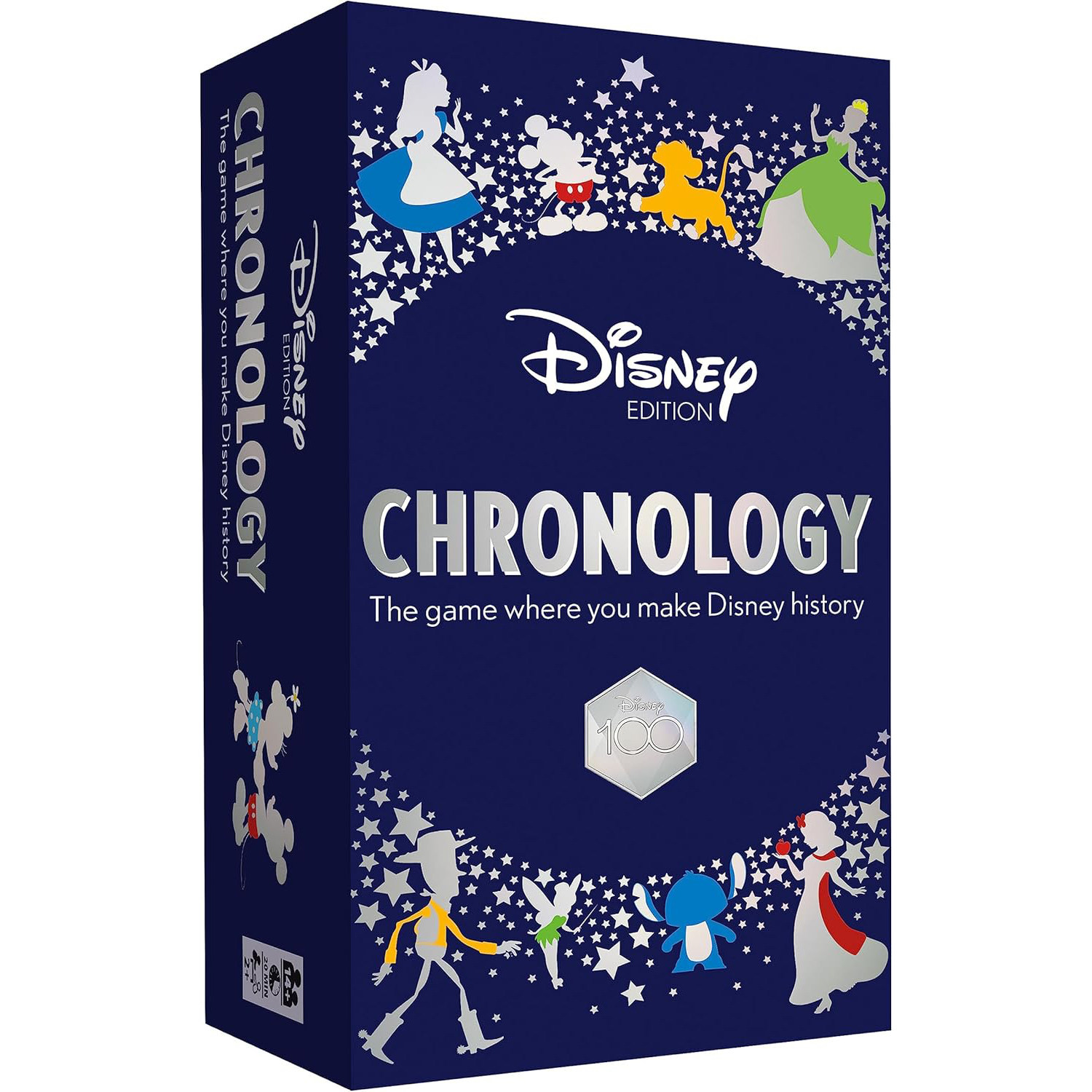 迪士尼百年历史知识家庭桌面益智游戏150张卡片玩具正版 Disney