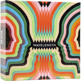 波长热冷软硬感应派对棋盘家庭聚会猜谜游戏玩具正版 Wavelength