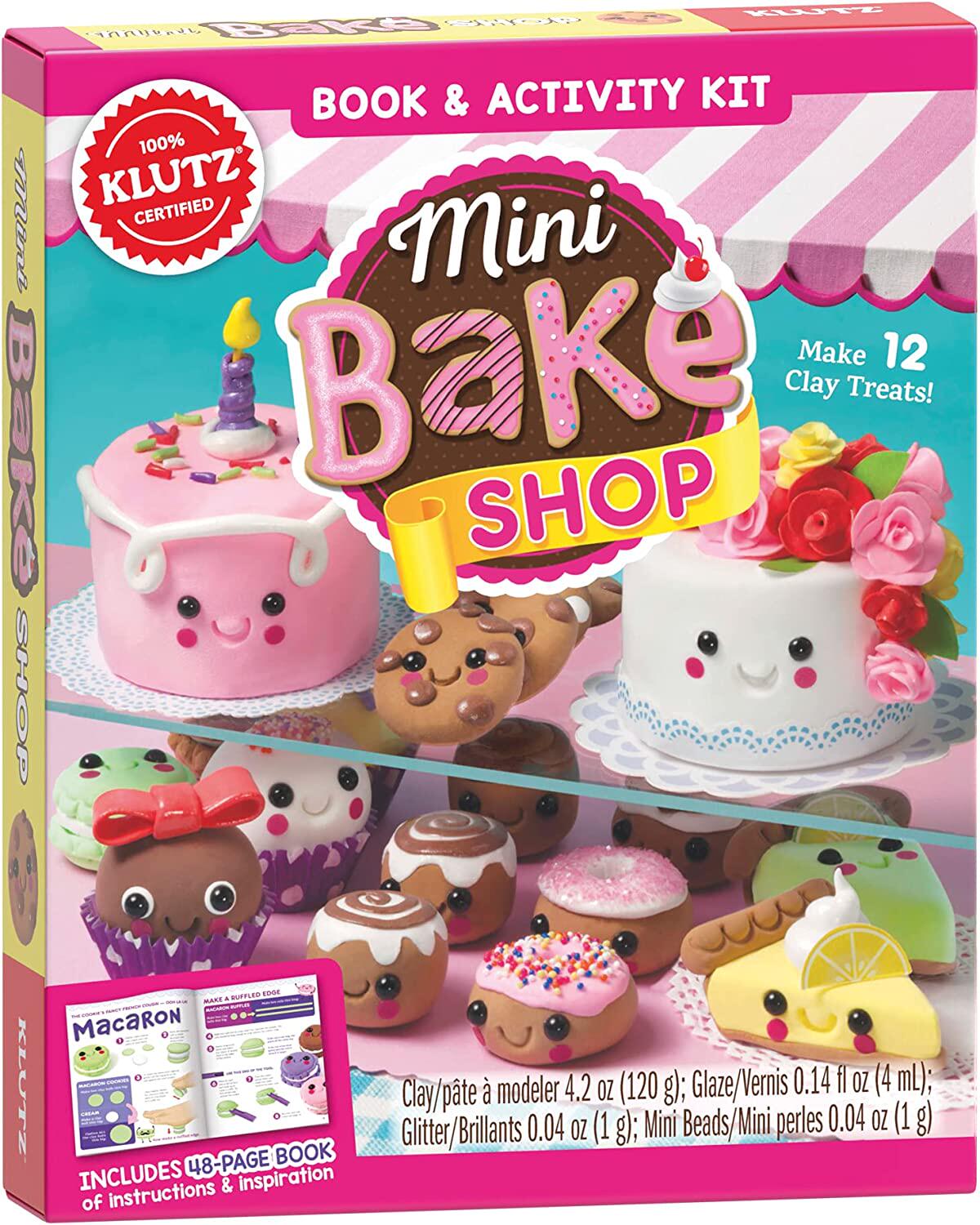 迷你可爱糖果蛋糕店饼干黏土制作互动益智玩具正品Mini Bake Shop