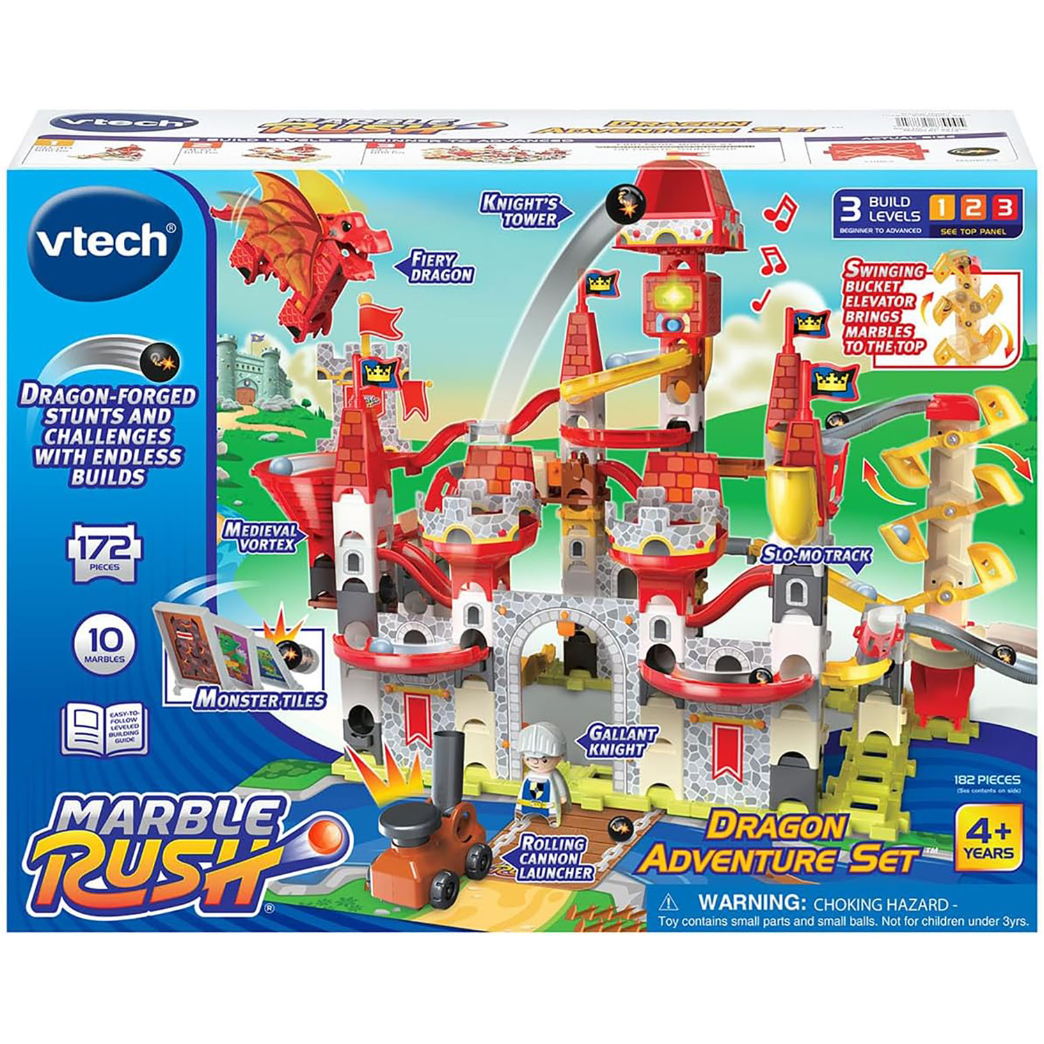 伟易达龙之冒险弹珠轨道灯光玩具