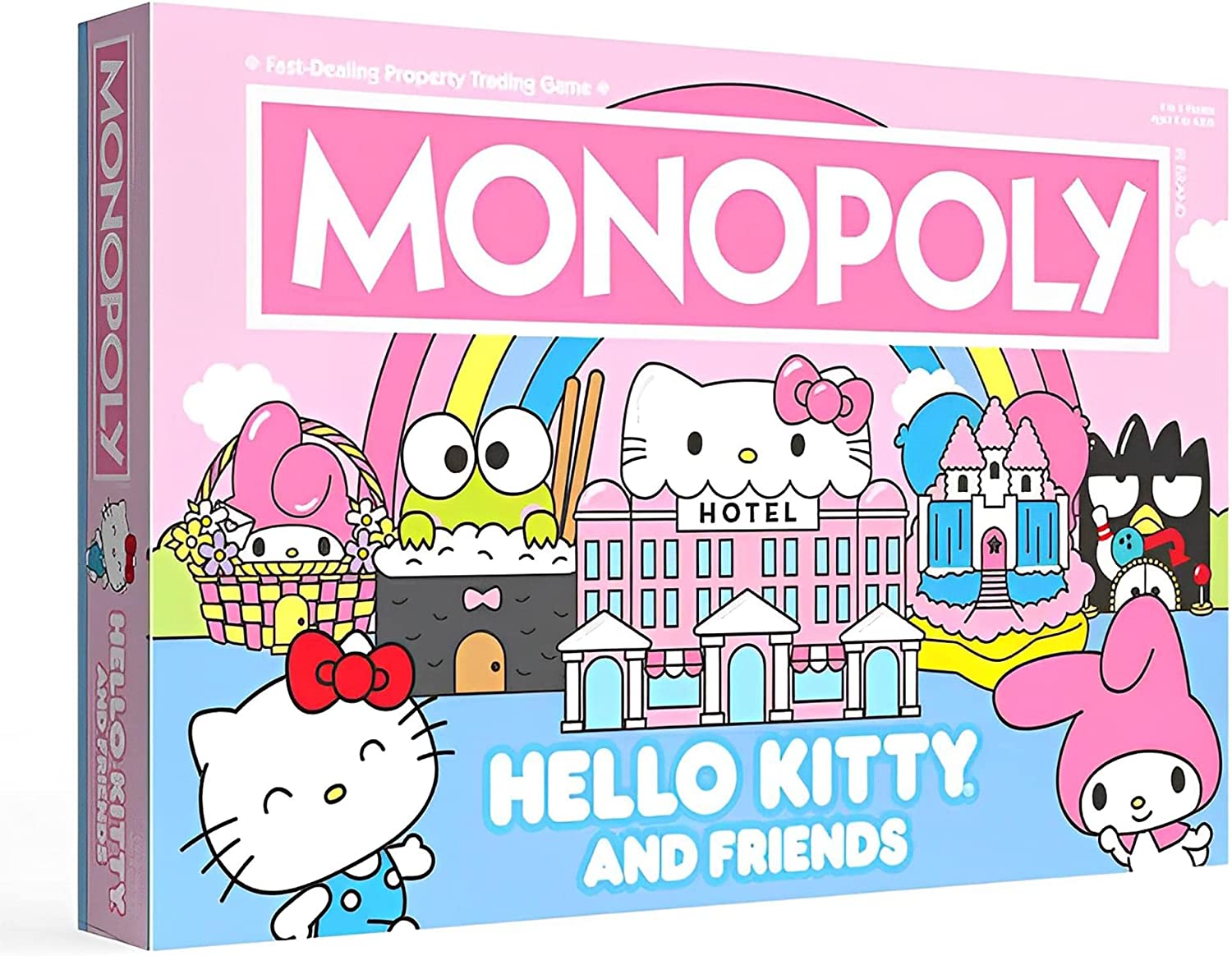 凯蒂猫与朋友大富翁强手棋桌面游戏玩具正品Hello Kitty Monopoly 玩具/童车/益智/积木/模型 强手棋/大富翁棋 原图主图