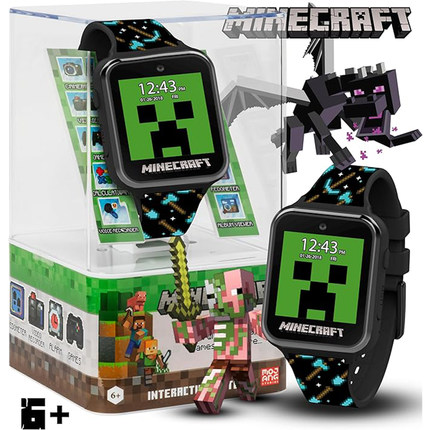 我的世界儿童智能触屏手表游戏拍照视频录音玩具正版 Minecraft