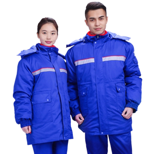 加油站羽绒服防静电工作服冬季静电服石化石油套装棉服棉衣加气站