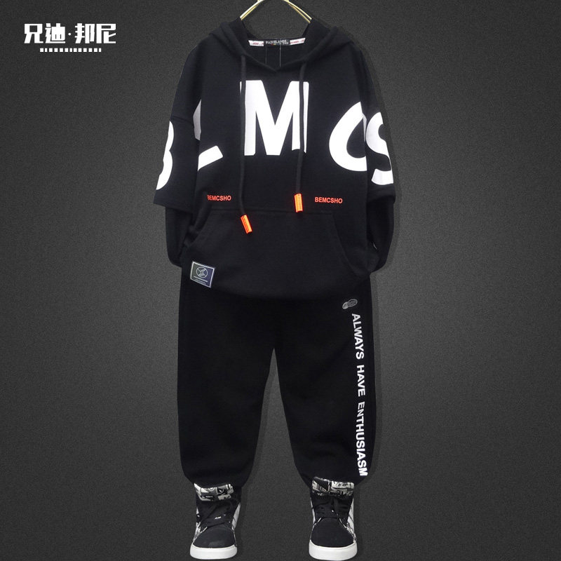 洋气春装连帽卫衣2025新款韩版中大童宽松打底衫外套儿童休闲上衣