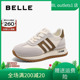 2025春款 百丽阿甘鞋 厚底系带复古休闲女鞋 国内专柜正品 D3X1 D3X1D