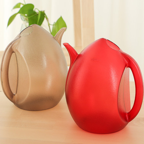 椭圆形洒水壶浇水浇花瓶蛋蛋壶园艺儿童可爱透明加厚种花养花家用