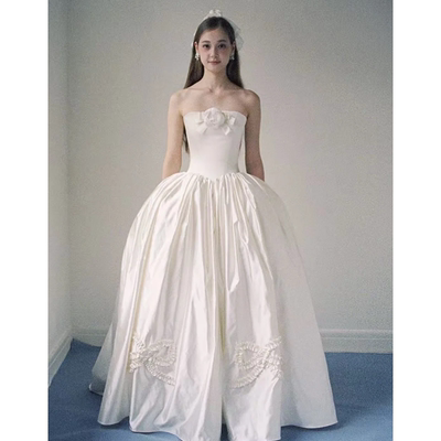 法式复古轻婚纱新娘高级感