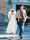 复古婚纱港风宫廷礼服白色连衣裙影楼拍照写真服装 轻婚纱 少女法式