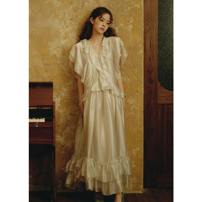 法式复古Vintage氛围感轻婚纱