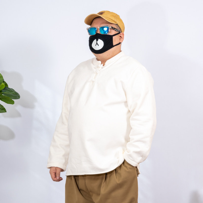 K叔冬季国潮加绒汉服卫衣