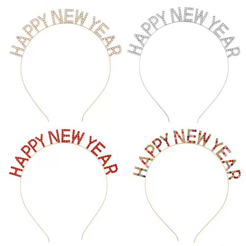 HAPPY NEW YEAR 新年快乐发箍 FG120
