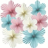 BLOOM 时尚 BABY 宝宝性别揭示迎婴派对花朵背景 SHOWER