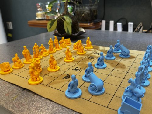 中国象棋～三国人物版（带字款）【3D打印】
