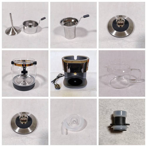 欧美特萃茶机配件过滤网盖公道杯