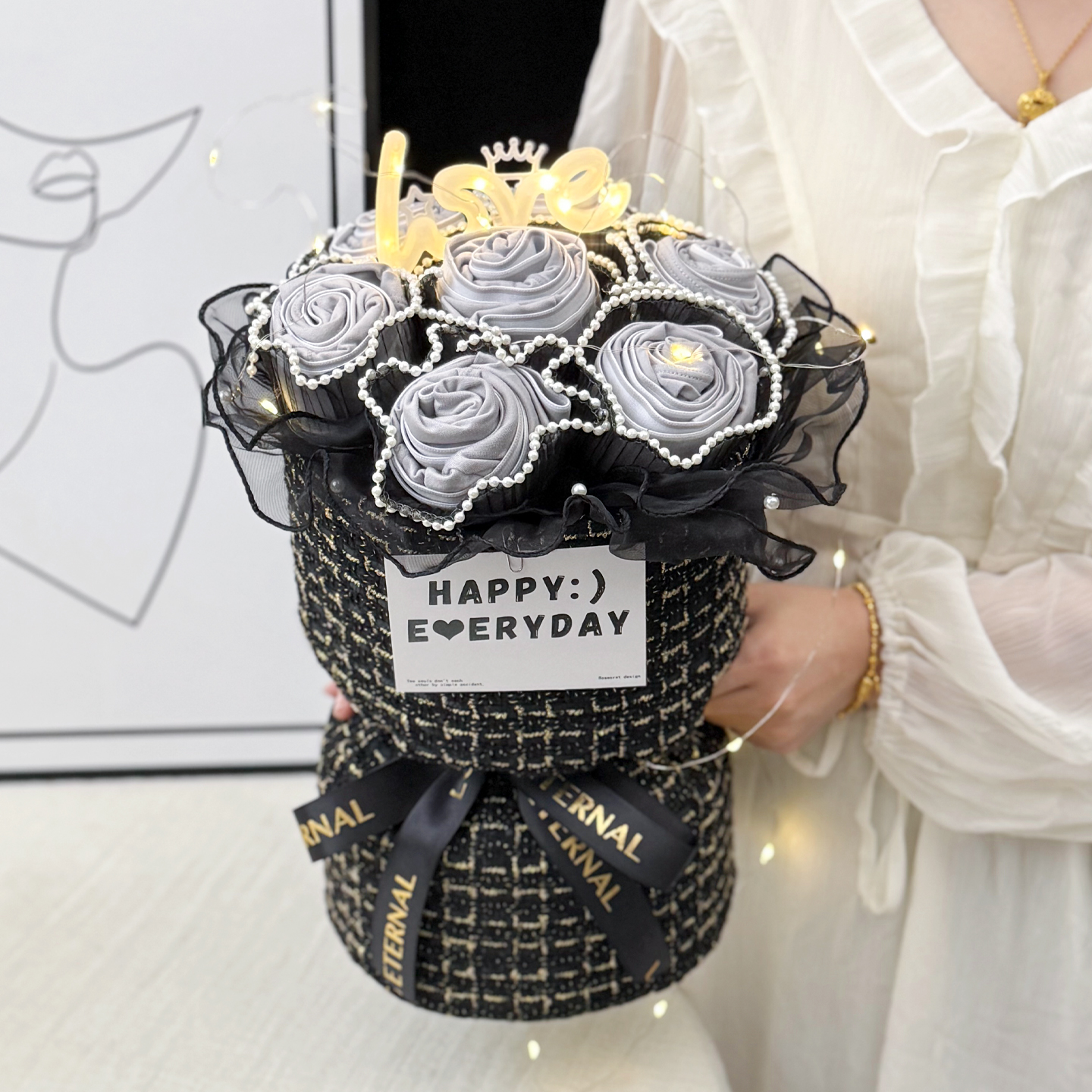 创意diy手工花艺包装材料