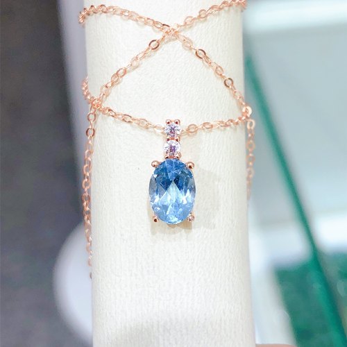 【地质大学】新款上新！托帕石吊坠出货补水水属性宝石补水水属性