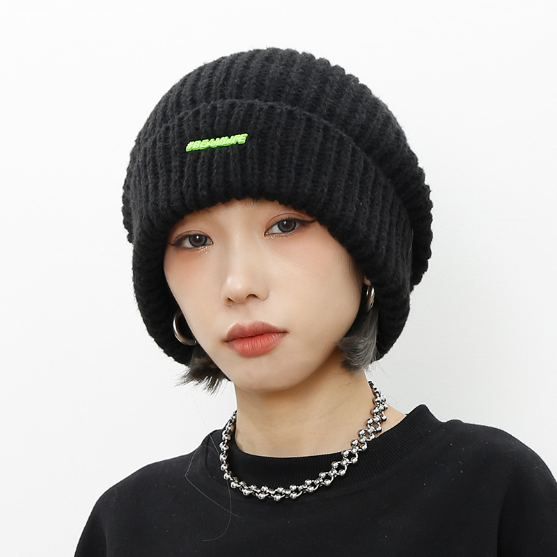 针织帽嘻哈针织帽男女毛线帽