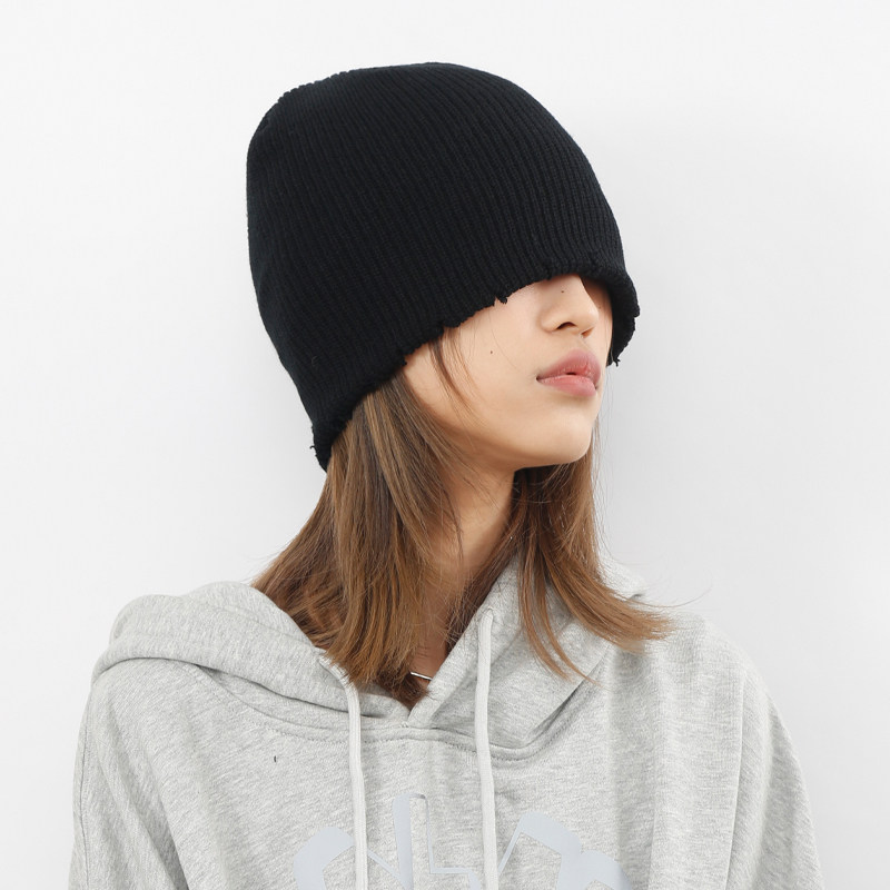 月球上的人 秋冬韩版原创小众破洞毛线帽女冷帽针织帽子男潮牌,服饰配件/皮带/帽子/围巾,帽子,淘宝优惠券,粉丝福利购,淘宝优惠卷