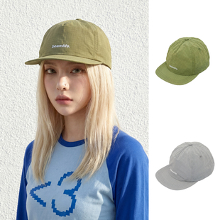 BEAMLIFE美式 复古五片棒球帽男女透气鸭舌帽街头潮短檐速干轻量化