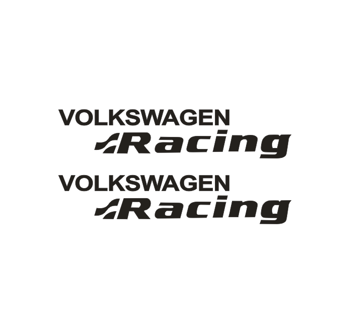 适用于大众刹车贴纸 vwr耐高温贴 volkswagenracin汽车改装卡钳贴