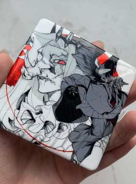 Technoblade philza mcyt 周边吧唧徽章马口铁胸针背包挂饰