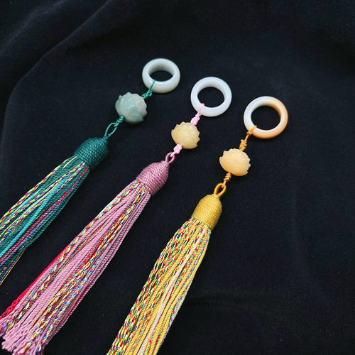 菩提手串手持跑环流苏配饰