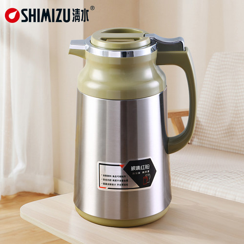 清水玻璃内胆家用保温水壶