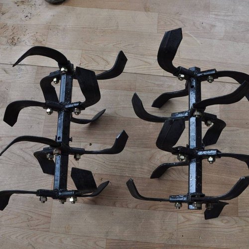 微耕机用旋耕刀松土刀锰钢材质硬地刀松土刨地刀深耕耐用农用配件