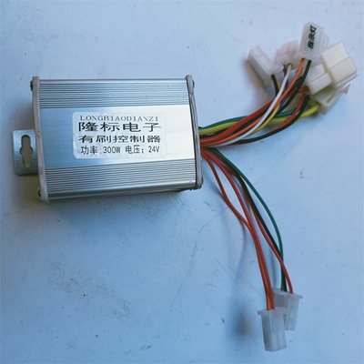 隆标控制器24V300W电动滑板车控制板小海豚控制器有刷控制器包邮