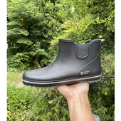 短筒平底学生橡胶鞋 外贸雨靴时尚 户外成人防水 男低帮水鞋 秋冬雨鞋